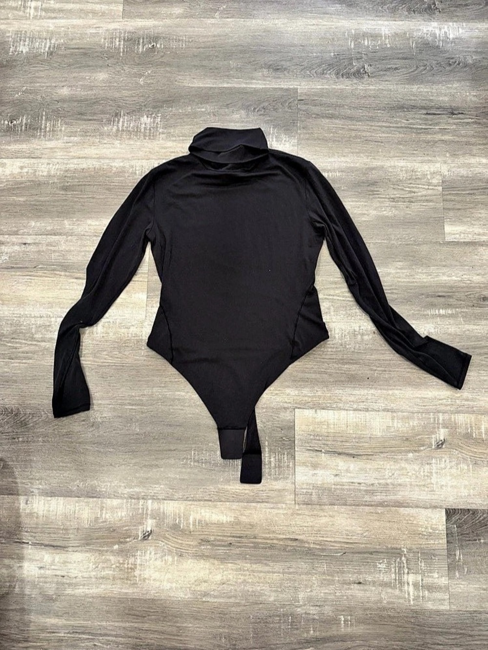 lululemon Wundermost Ultra-Soft Nulu Turtleneck Bodysuit Black Medium
